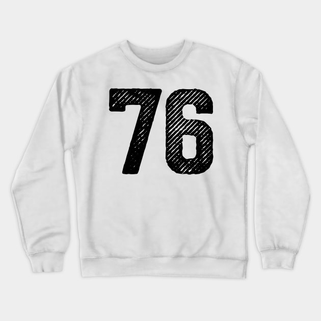 Seventy Six 76 Crewneck Sweatshirt by colorsplash